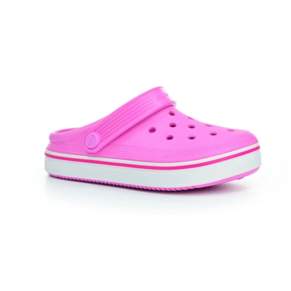 Crocs Off Court Clogs MENS 11 Bright Taffy Pink